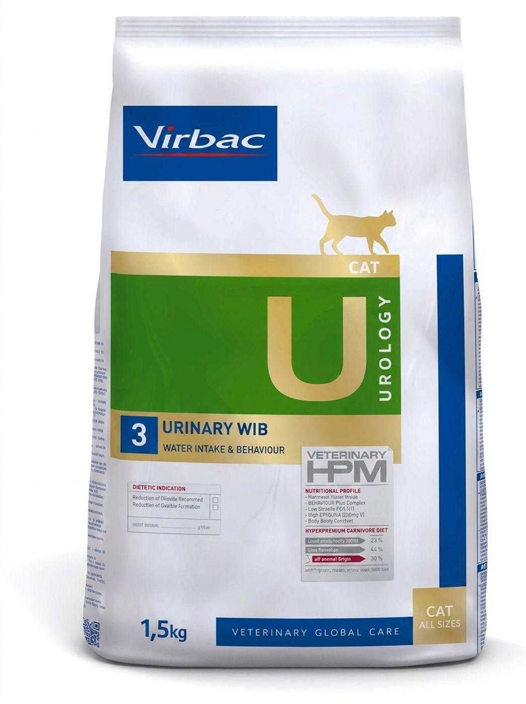 ALIMENTO VIRBAC D CAT UROLOGY URINARY WIB X 1 5KG-2