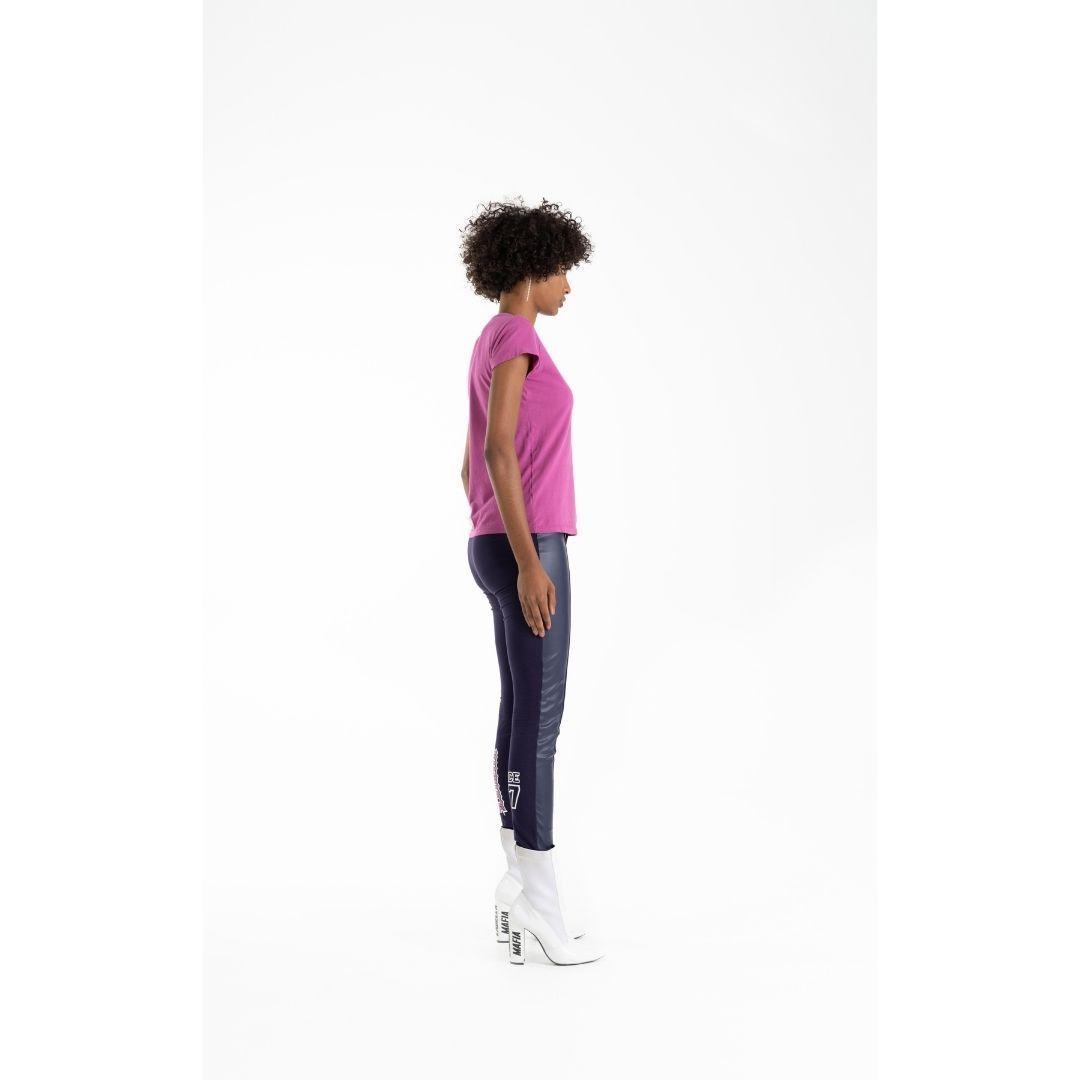 Polera Fucsia Letras Blancas-2