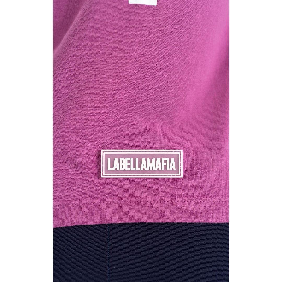 Polera Fucsia Letras Blancas-3