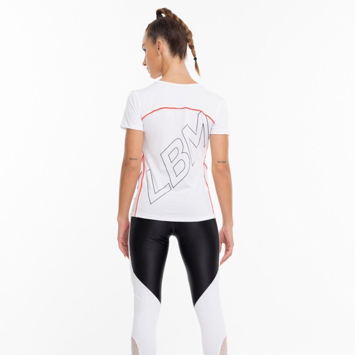 Polera LaBella Blanco y Rojo-3