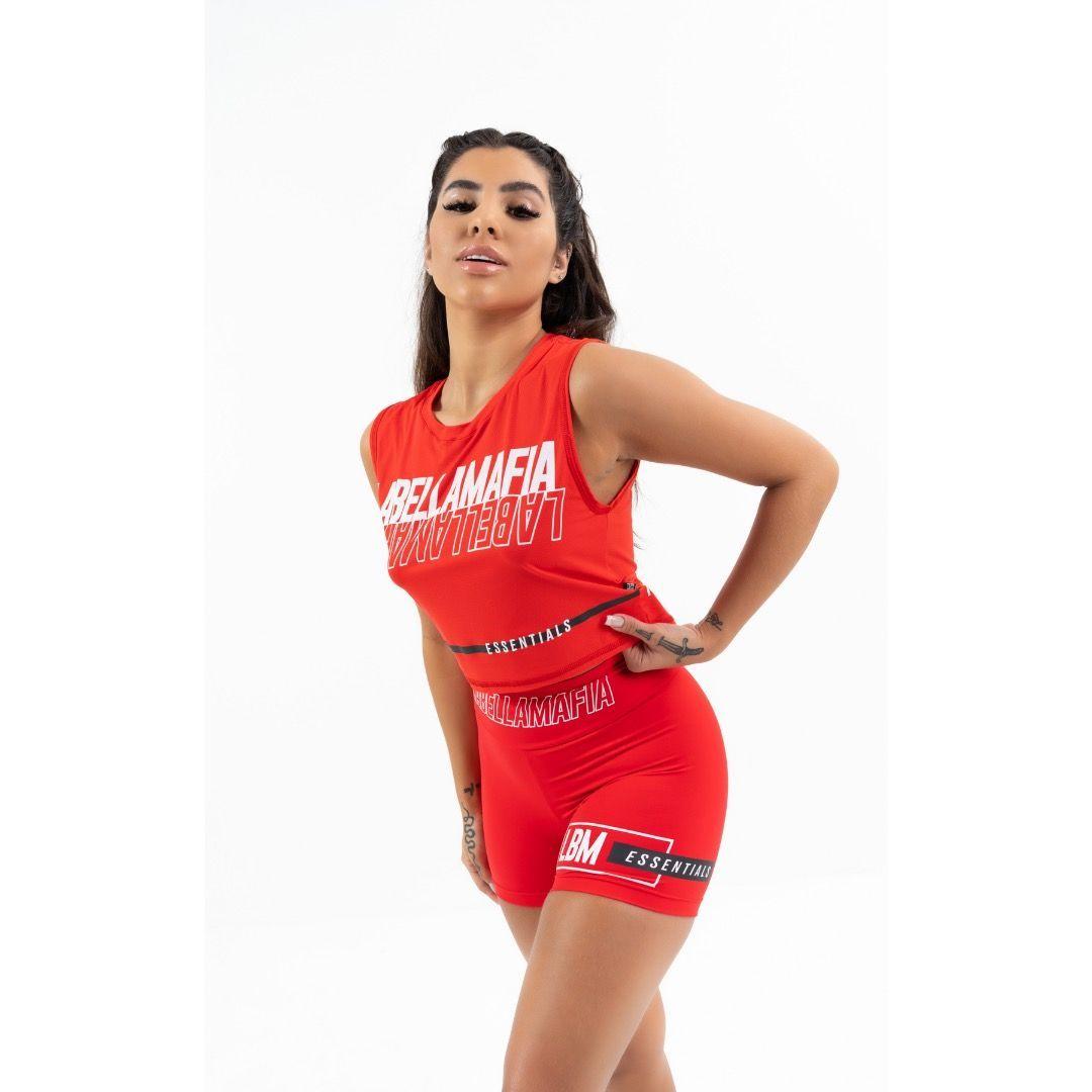 Cropped Essentials Rojo-6