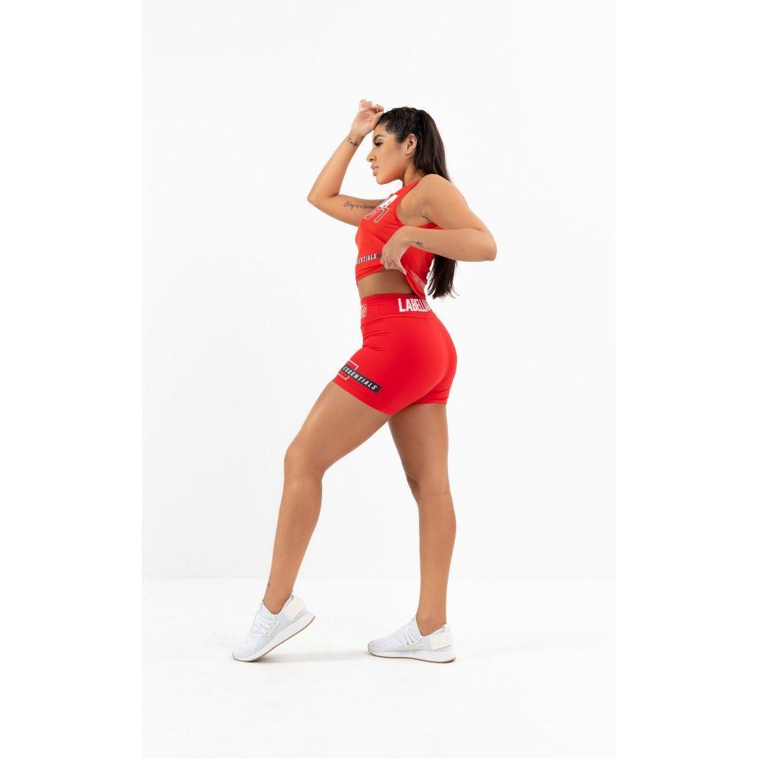 Cropped Essentials Rojo-5