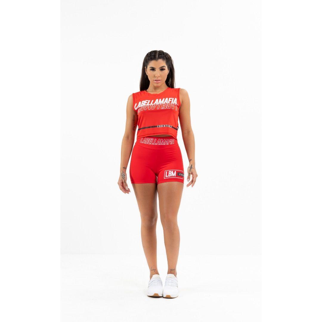 Cropped Essentials Rojo-3