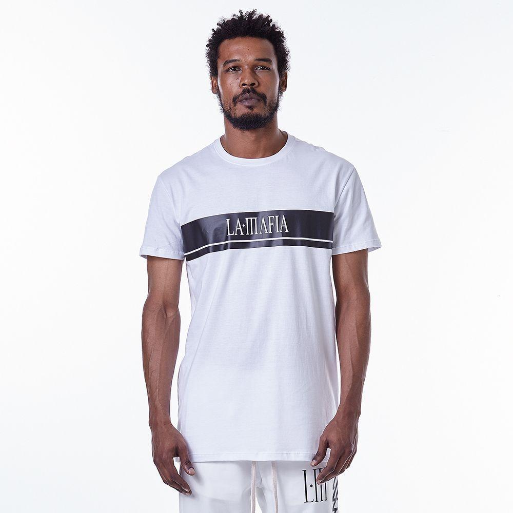 Polera Blanca - "La Mafia" Negro-0