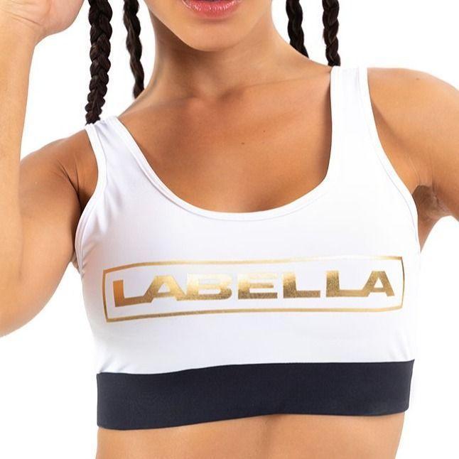 Top Black and Gold Blanco con letras doradas-1