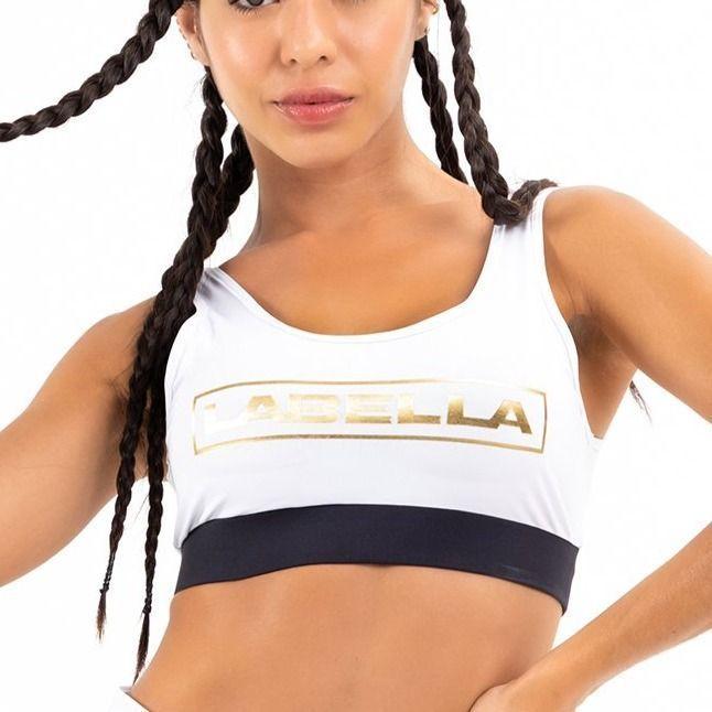 Top Black and Gold Blanco con letras doradas-6
