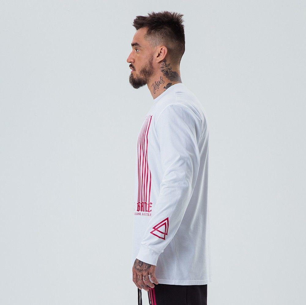 Polera Blanca & Rojo-1