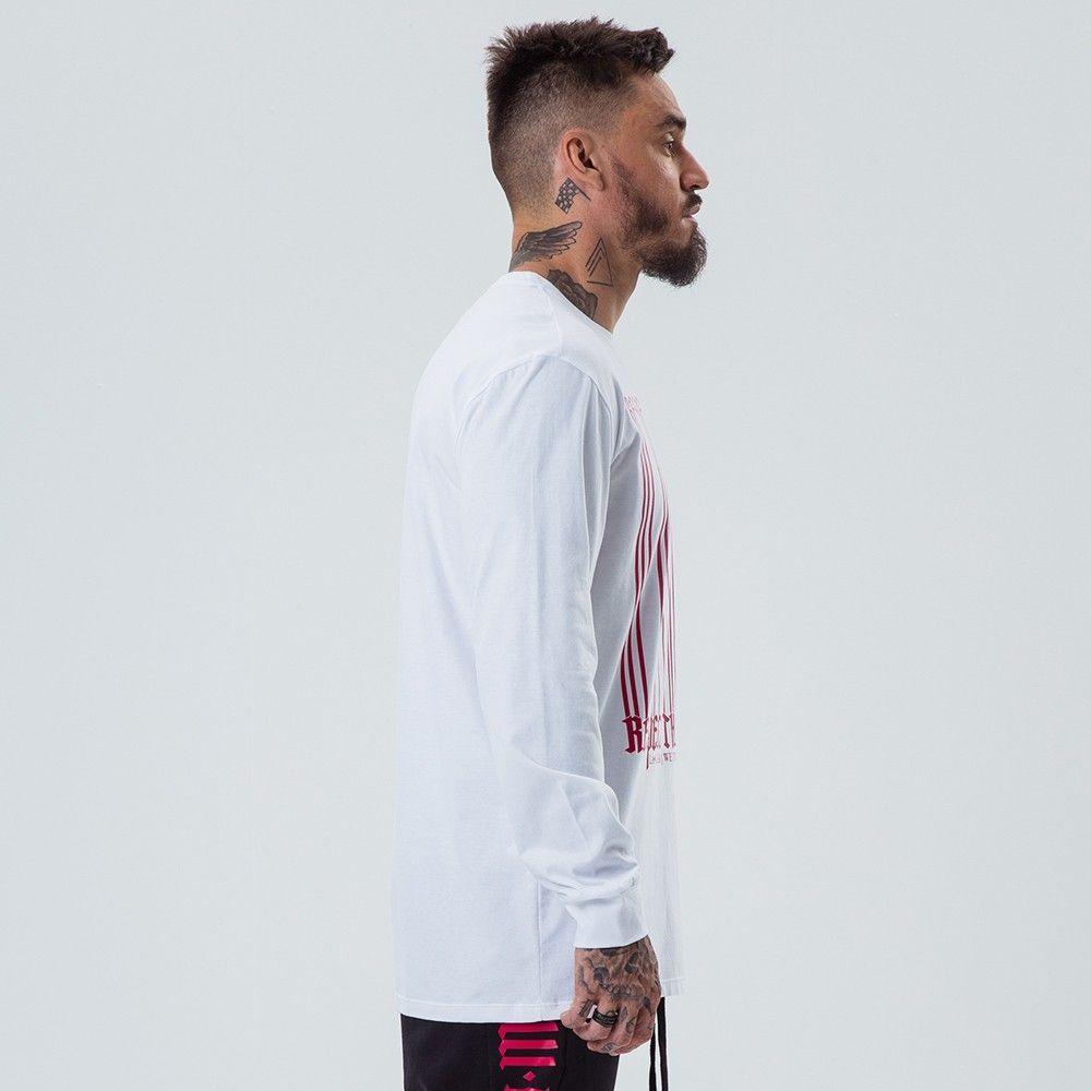 Polera Blanca & Rojo-2