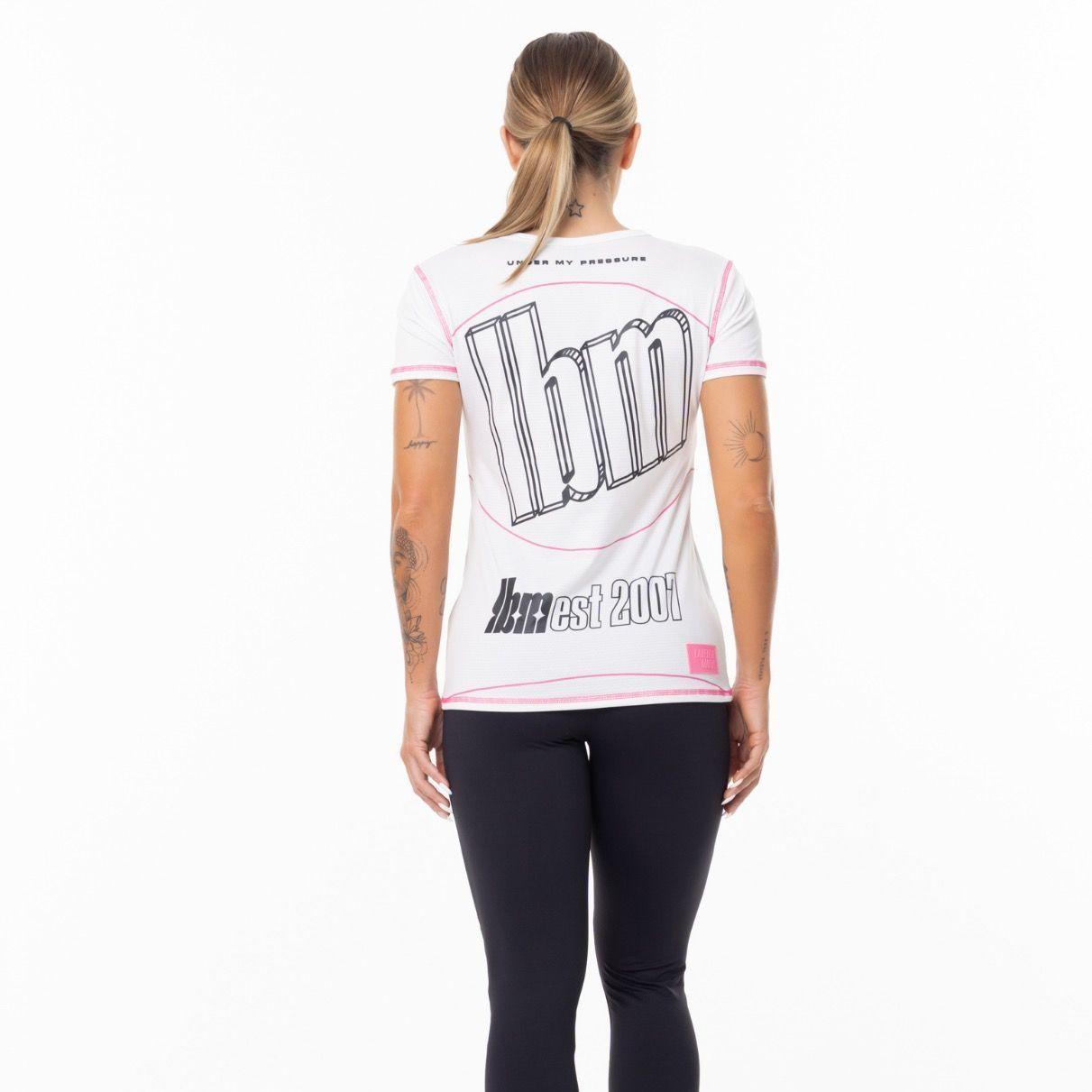 Polera Blanca LBM deportiva-2