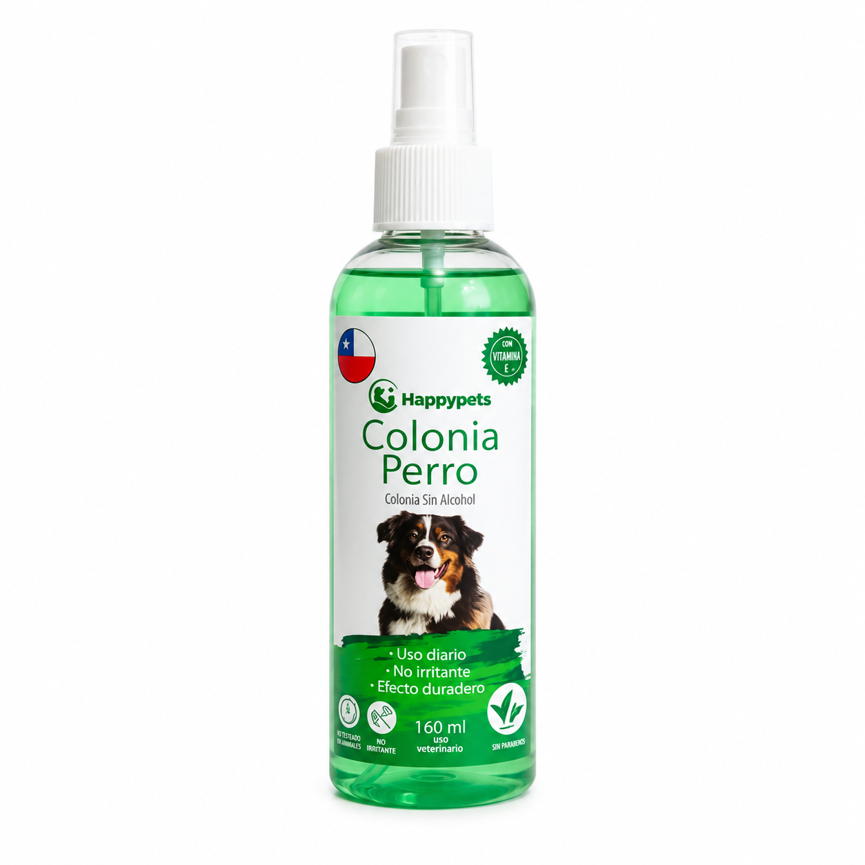 Colonia Para Perros Sin Alcohol Te Verde Happypets 160 Ml-0