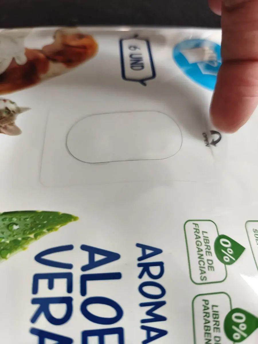 Guantes Humedos Desechables para Mascotas Aloe Vera 6 Unidades-6