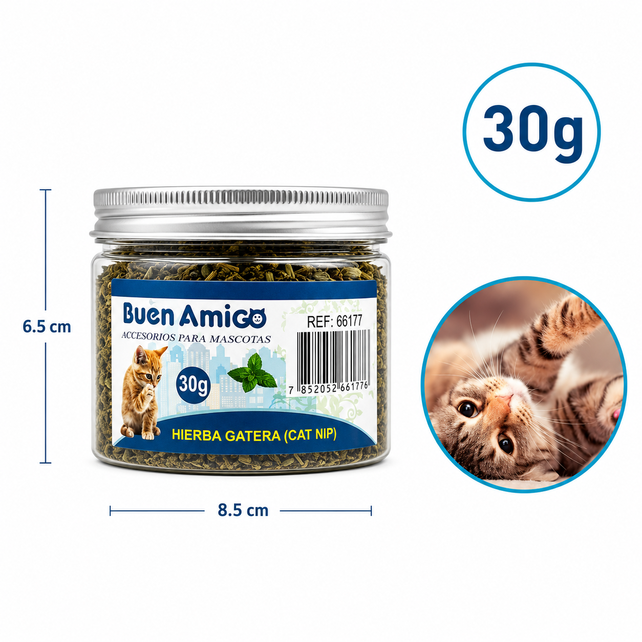 Hierba Gatera Seca Catnip 30 Gr-2
