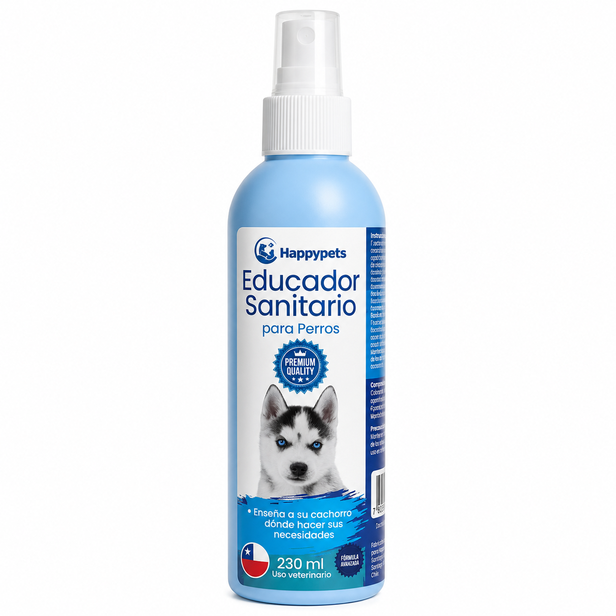 Educador Sanitario Para Perros Cachorros En Spray 230ml-0