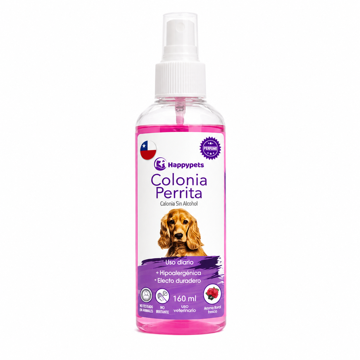 Colonia Perrita Sin Alcohol Aroma Manzana Y Berries 160 Ml-0