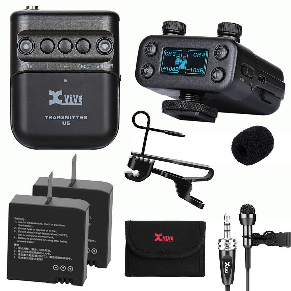 Sistema de Audio Inal mbrico para Videos XVIVE U5-4