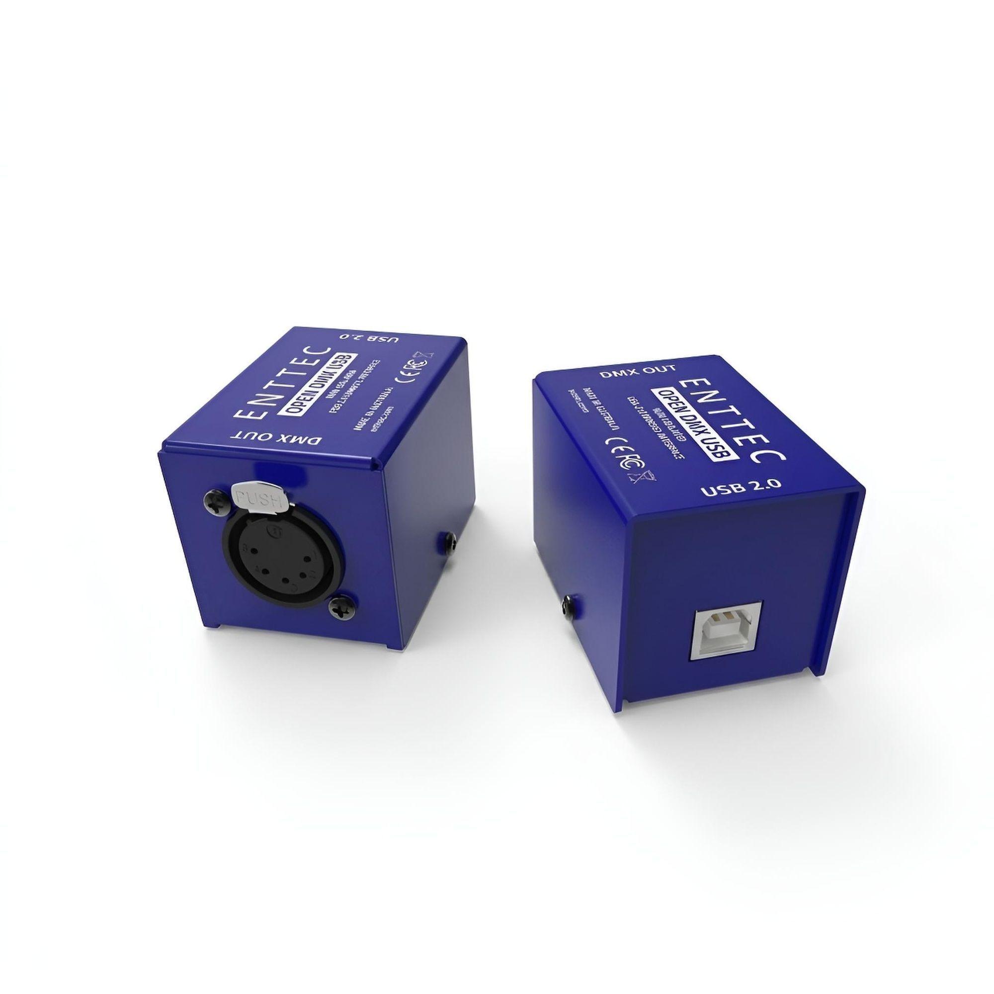 Interfaz de Iluminacion Enttec Open Dmx Usb-2