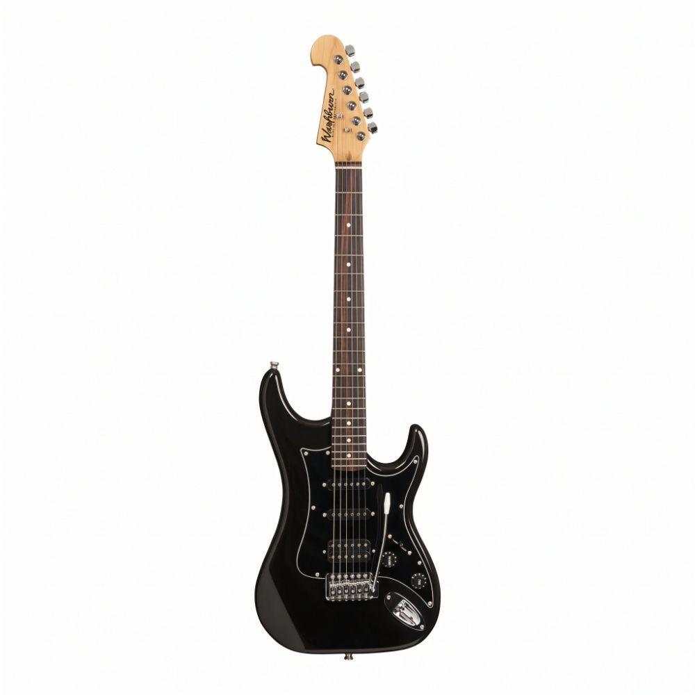 GUITARRA EL CTRICA WASHBURN SONAMASTER S2H Metallic Black-4