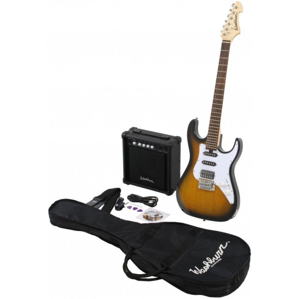 Pack de guitarra electrica Washburn X15TSP-2