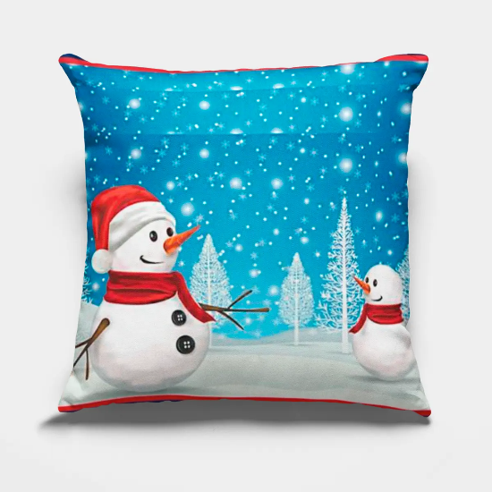 Funda Cojin Navidad 45x45 Cm Cuadrada set 2-2