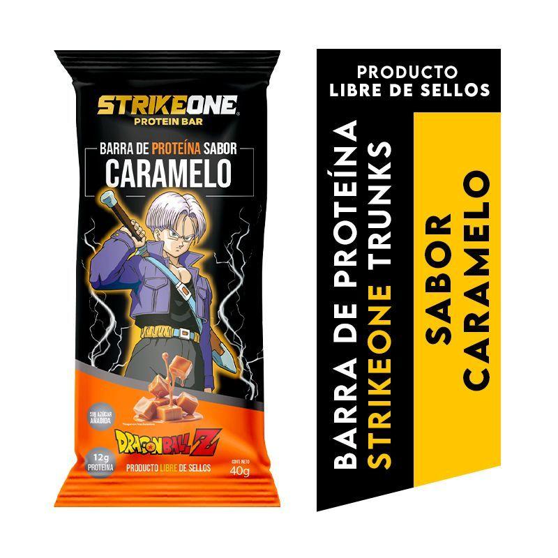 Trunks Caramelo Barra de proteina StrikeOne 20 Uds-2