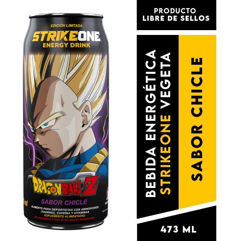 Vegeta Chicle 473ml Bebida Energetica StrikeOne 12 Unid-2