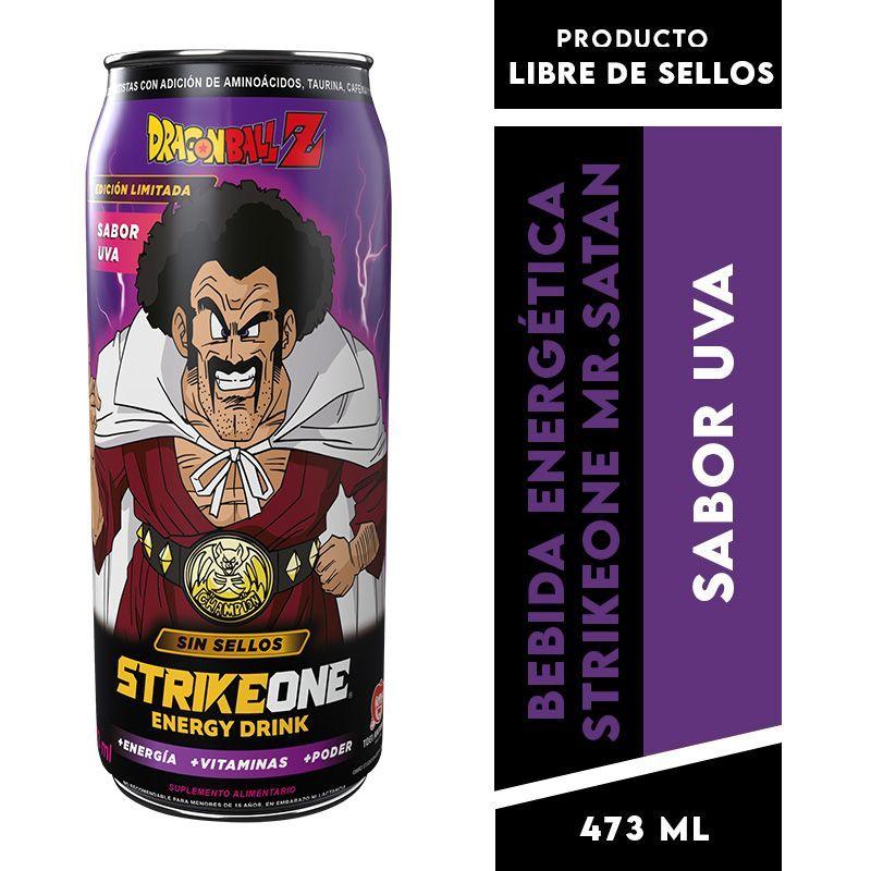 Bebida Energetica Strike One Dragon Ball Z Mr Satan Uva 12u-2