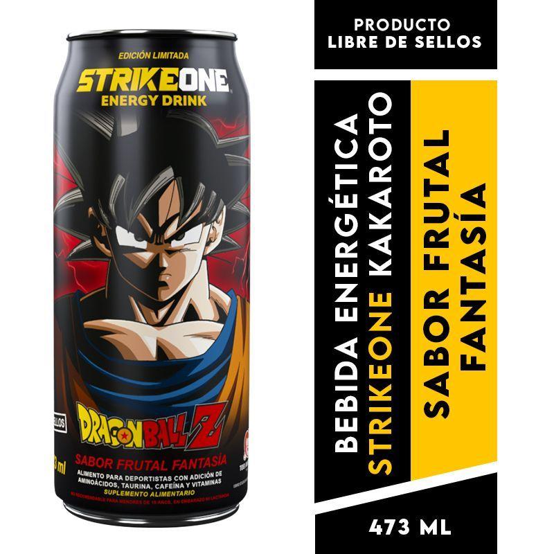 Bebida Energetica Strike One Dragon Ball Z Kakaroto Frutal Fantasia 12u-2