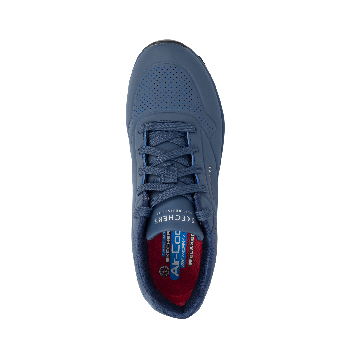 Skechers Zapatilla Mujer Ocupacional Uno Navy-2