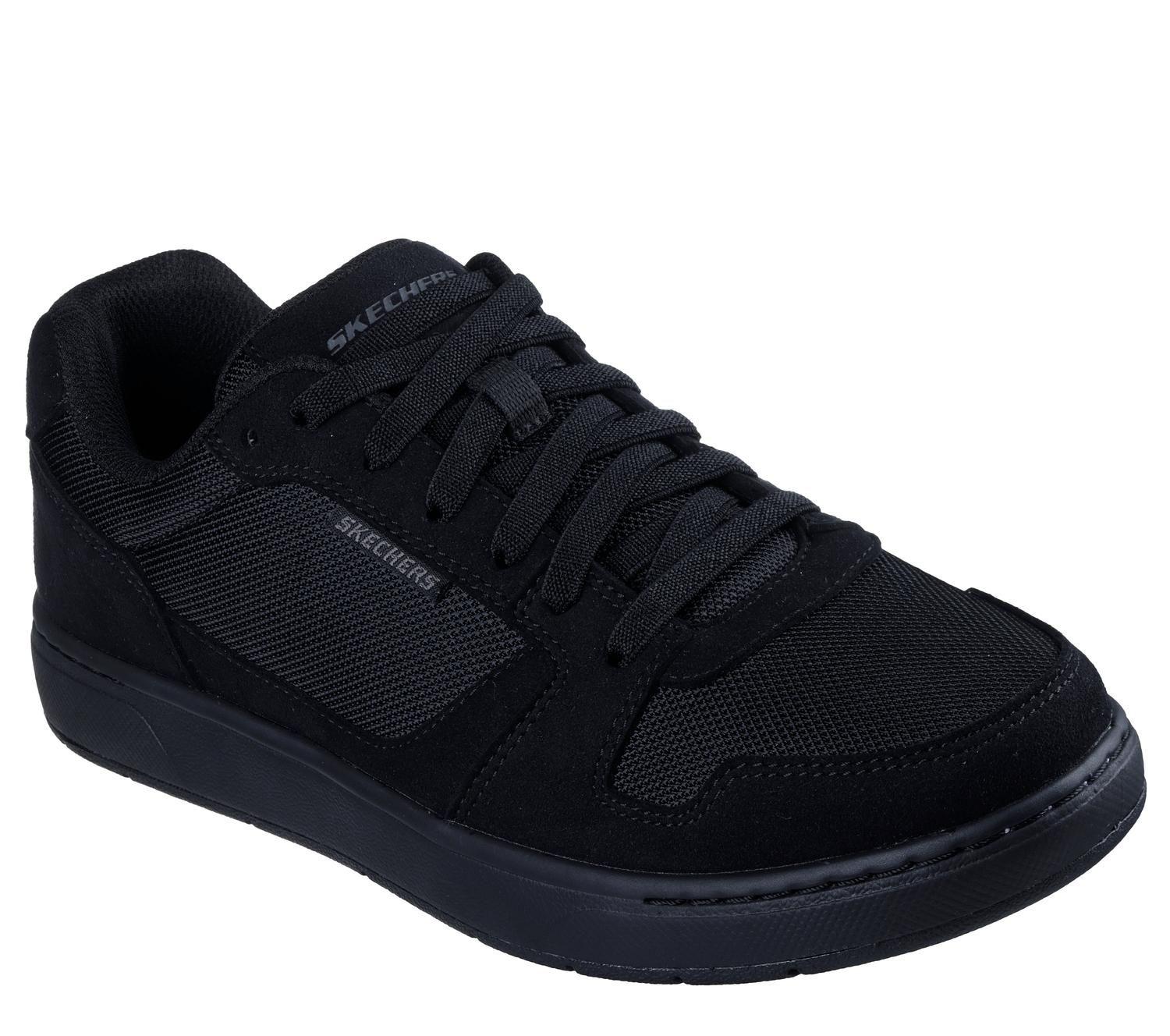 Skechers Zapatilla Hombre Ocupacional Treads Negro-1