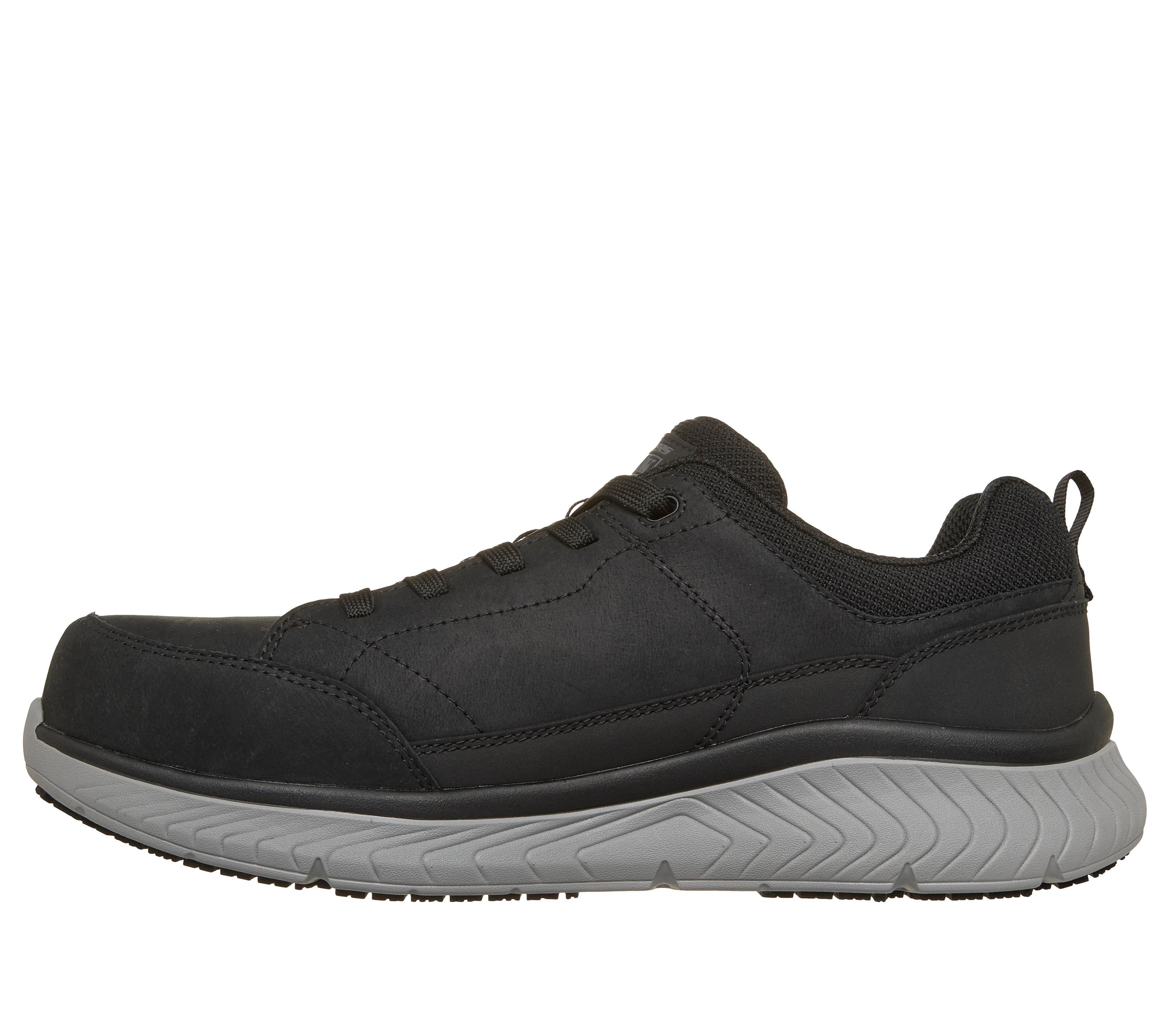 Zapato de Seguridad Skechers Work Vaultor BKGY Hombre-3
