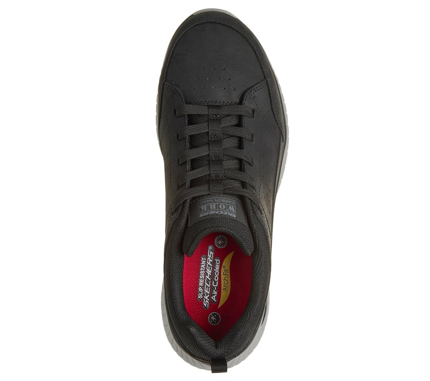 Zapato de Seguridad Skechers Work Vaultor BKGY Hombre-3