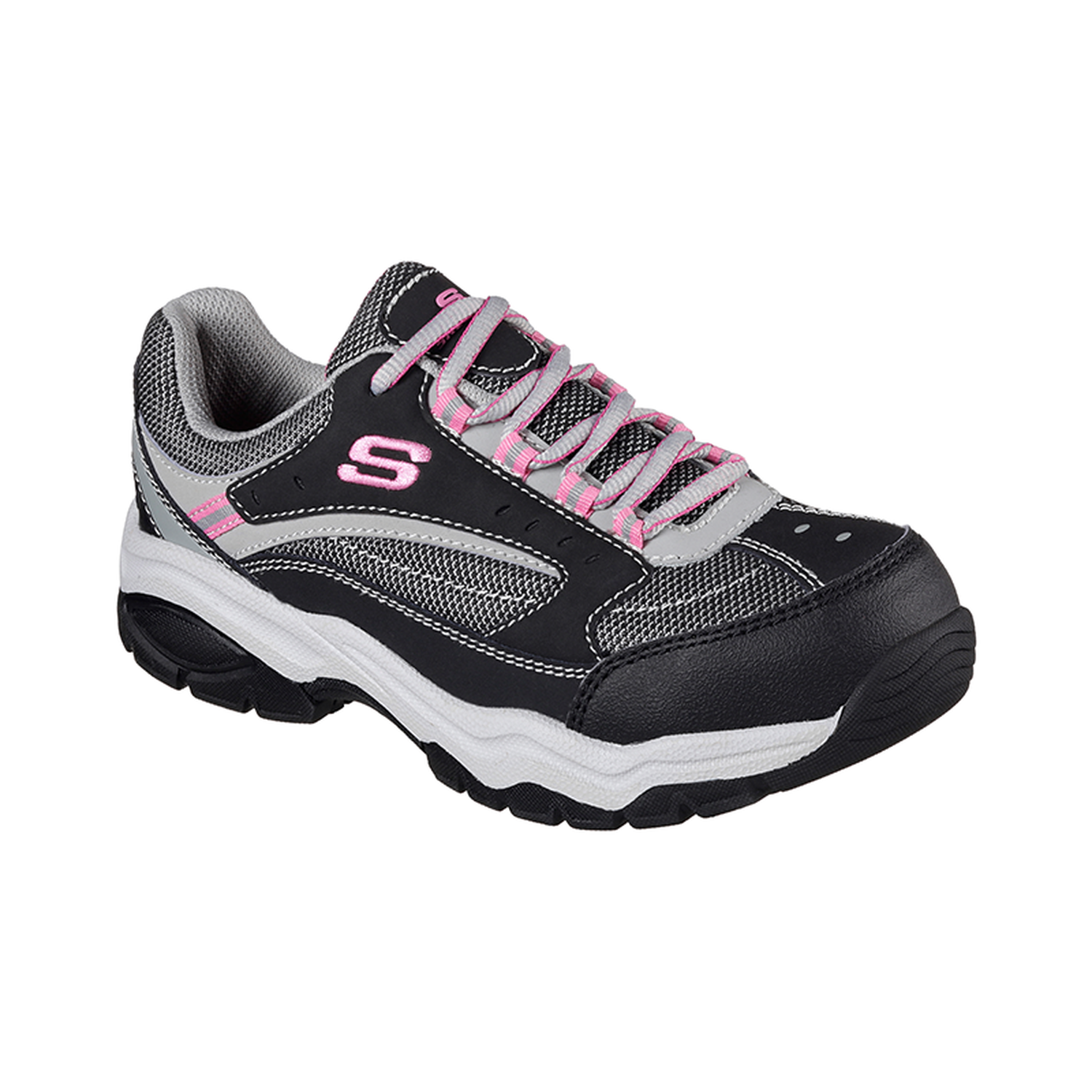 Zapatilla de Seguridad Skechers Biscoe Rosado-3