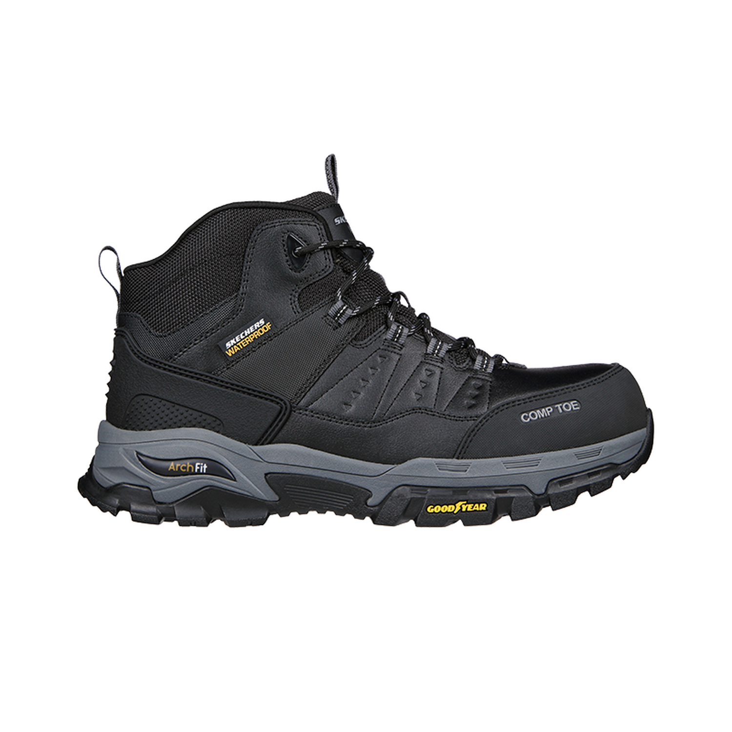 Botín de Seguridad Skechers Tarver Negro-0