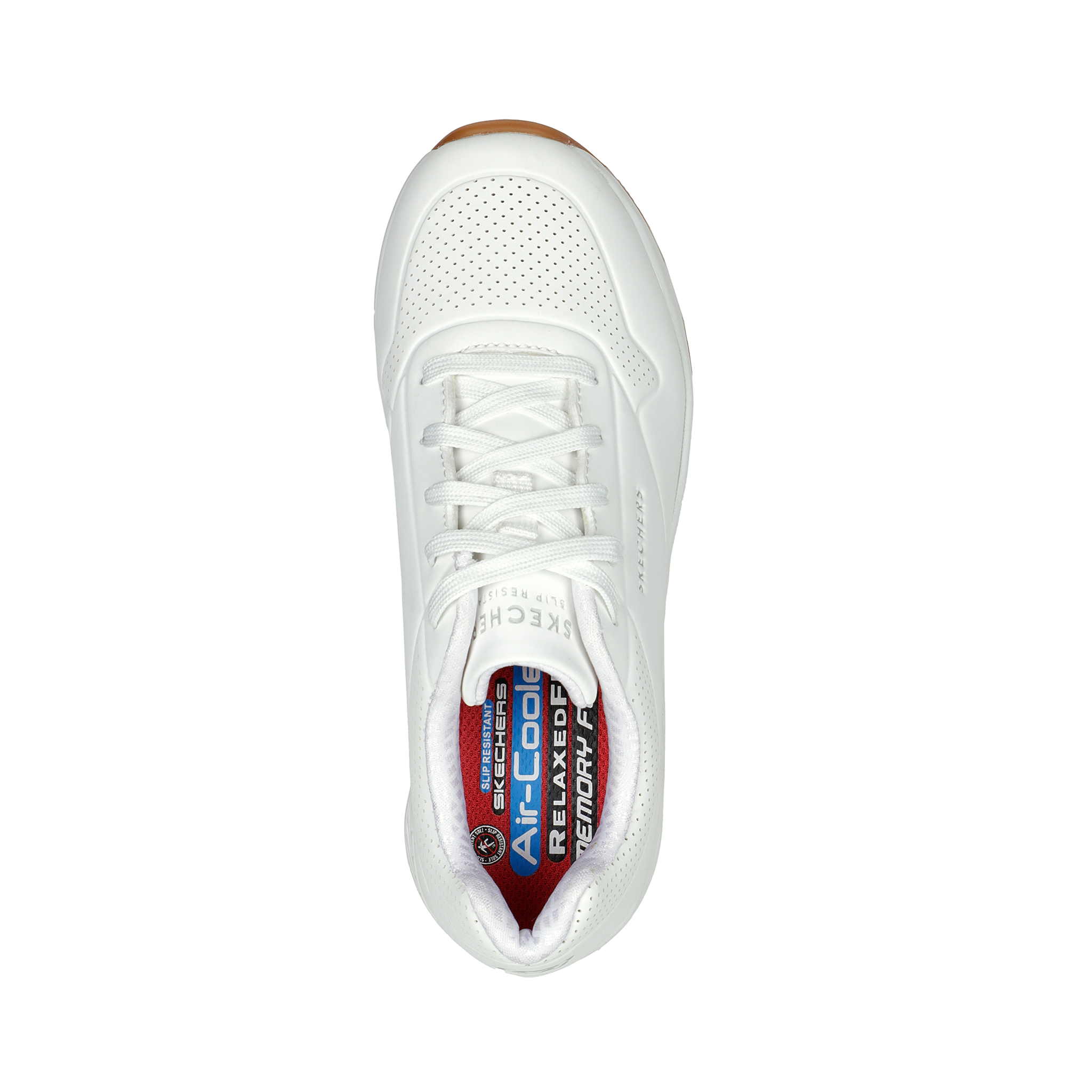 Zapatilla Ocupacional Skechers Uno White-2