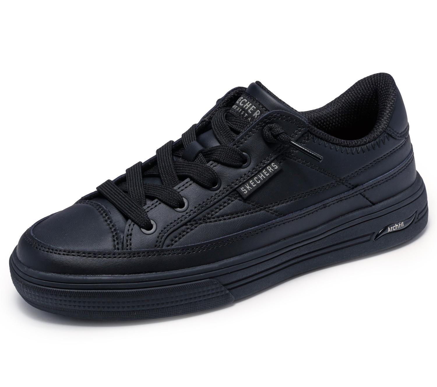 Skechers Zapatilla Mujer Ocupacional Arcade Negro-3