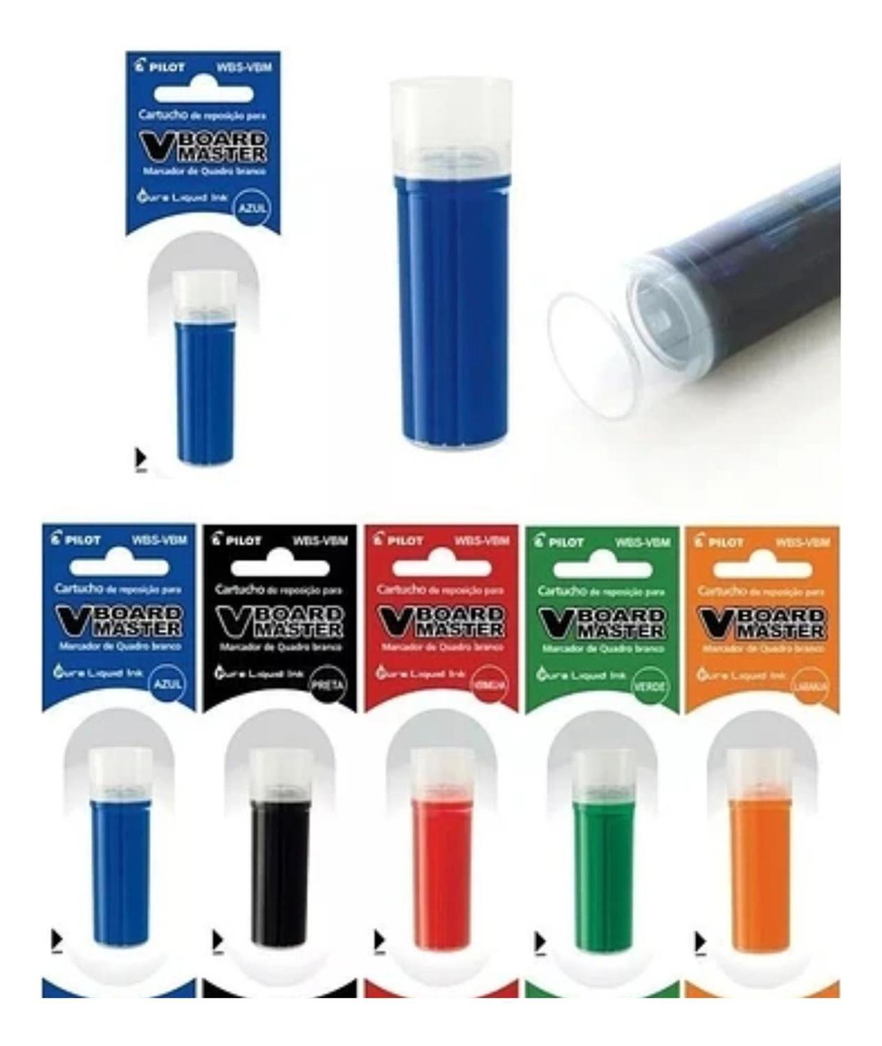 Cartucho, Recarga Marcador De Pizarra V Board Master 5 Unid-1