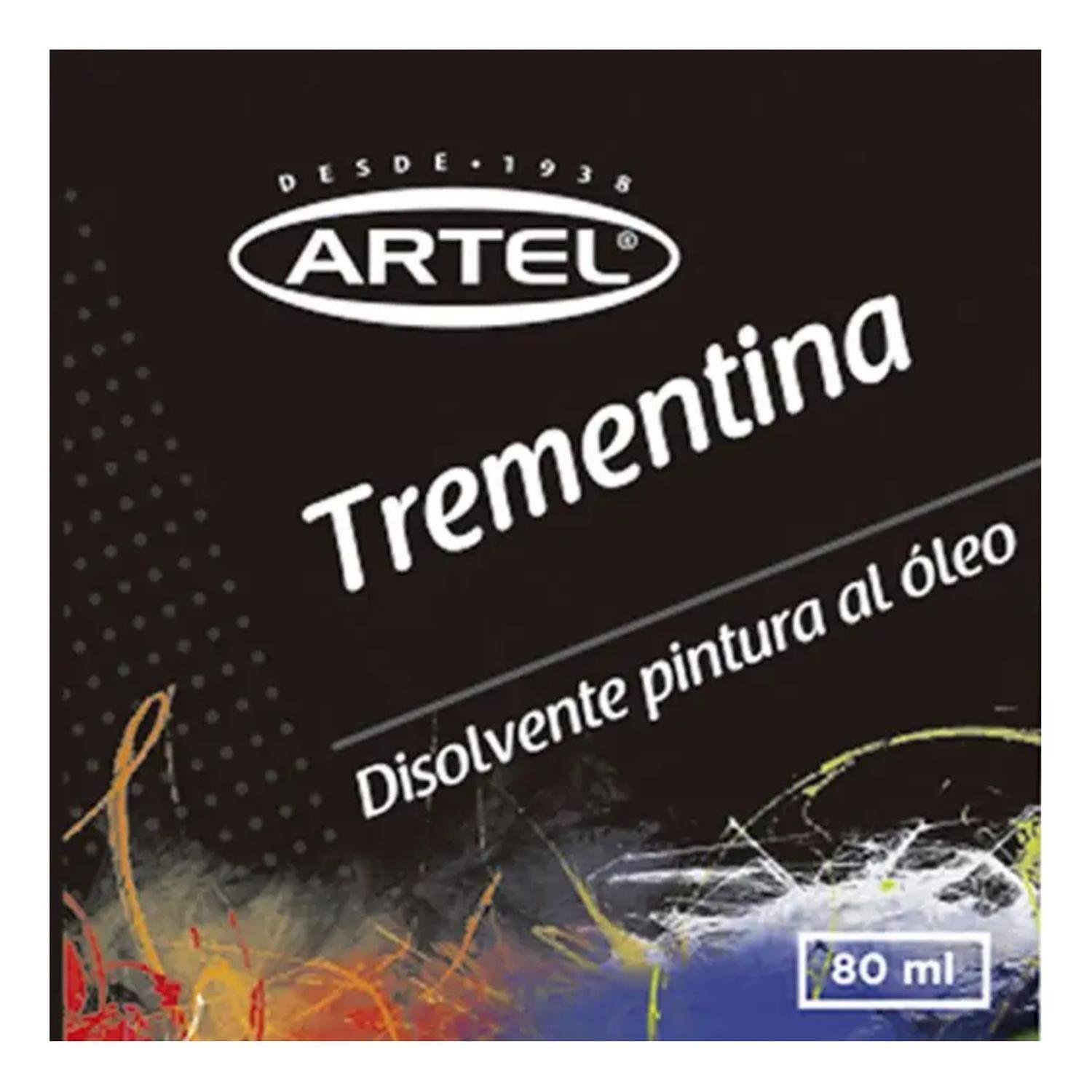 Trementina, Disolvente Pintura Al Óleo 80ml. Artel-3