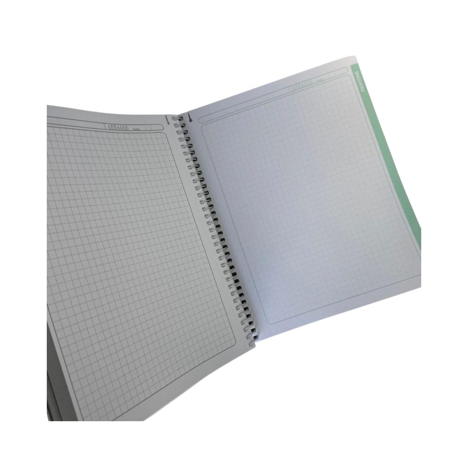 Cuaderno Medio Oficio 17x21 2cm 150 Hojas Pantone-4