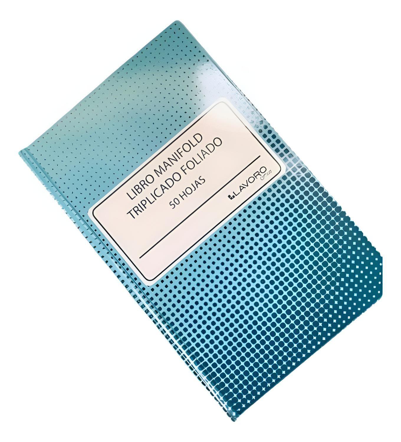 Libro Manifold 50 Hojas Triplicado Foliado. Lavoro-2