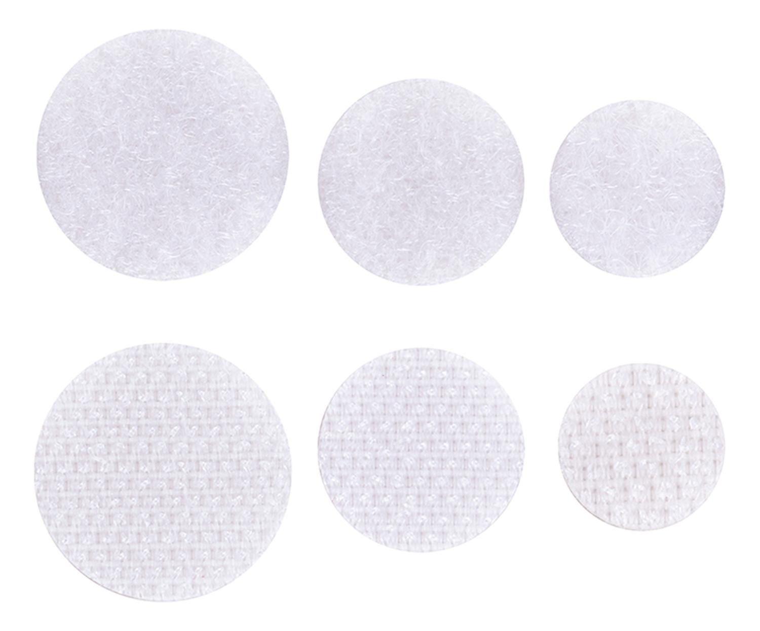 Velcro Circular Adhesivo Blanco 69 Unid. Creative-5