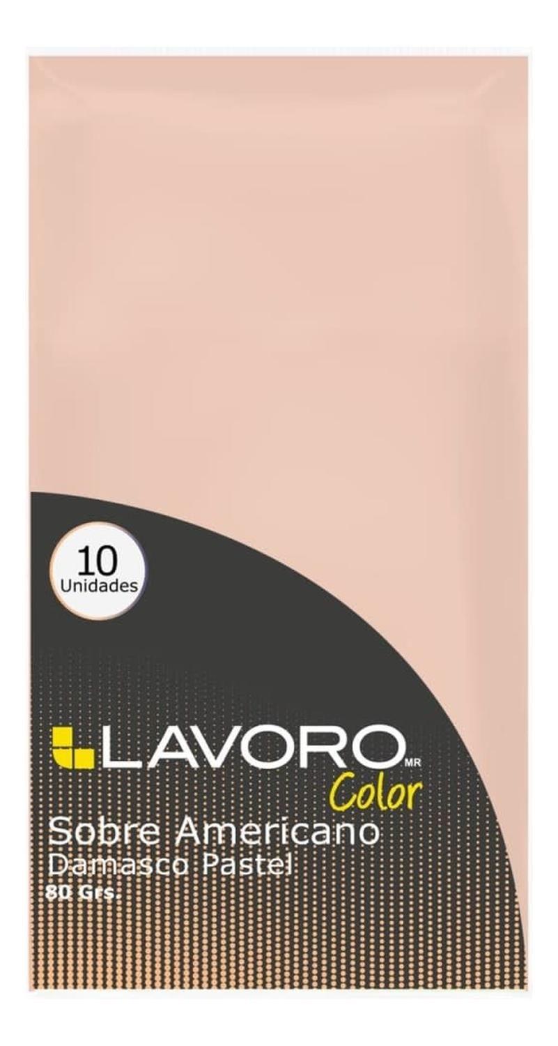 30 Sobres Americanos Colores Pastel 80gr. Lavoro-0