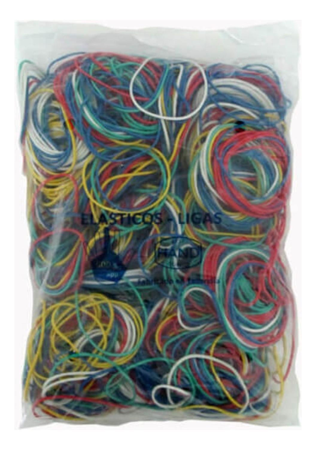 Elasticos De Color Hand Para Billetes 500gr Aprox.-1