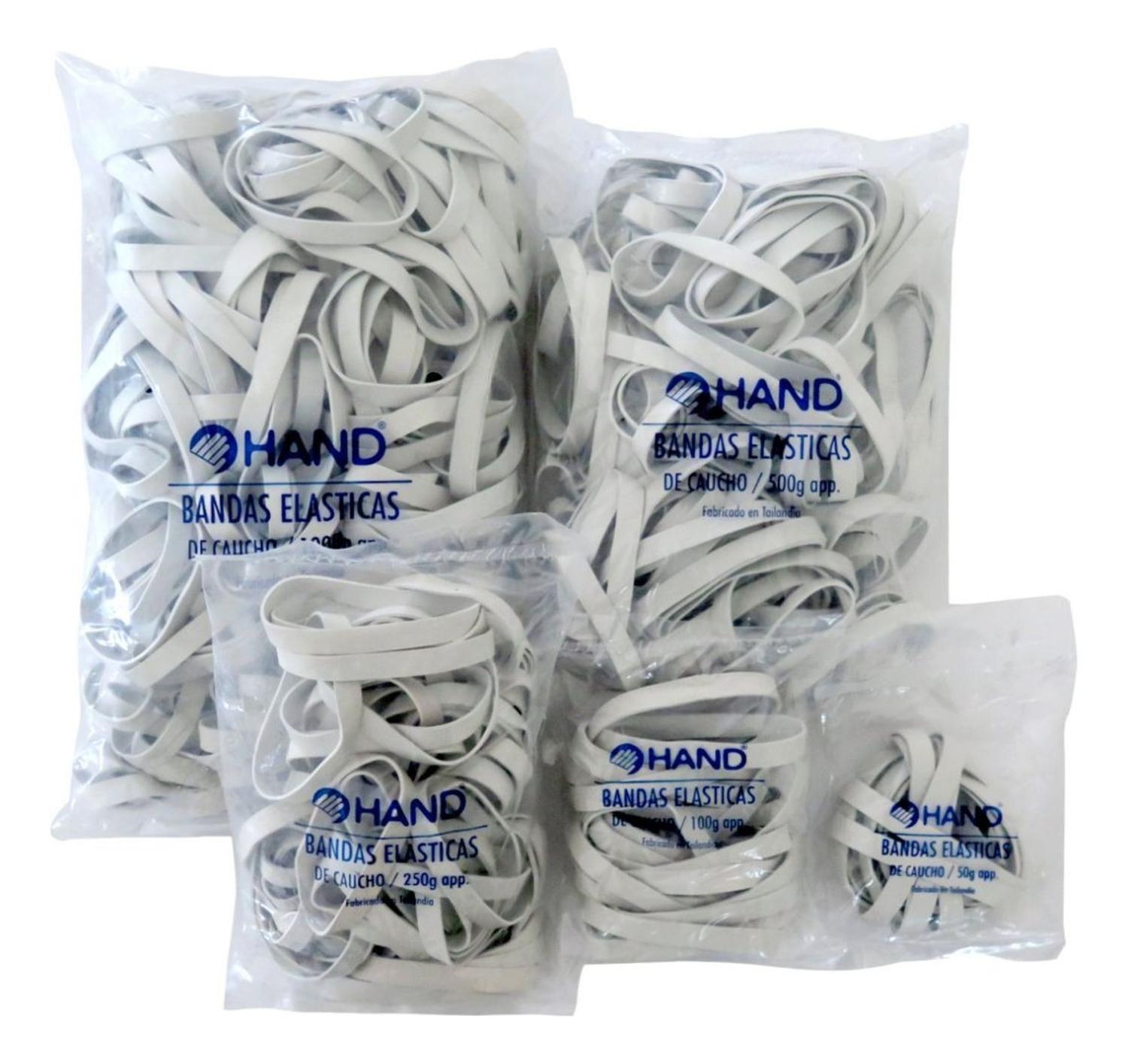 Elasticos Anchos 60x10mm 1000g. Hand. Ligas 1 Kilo-2