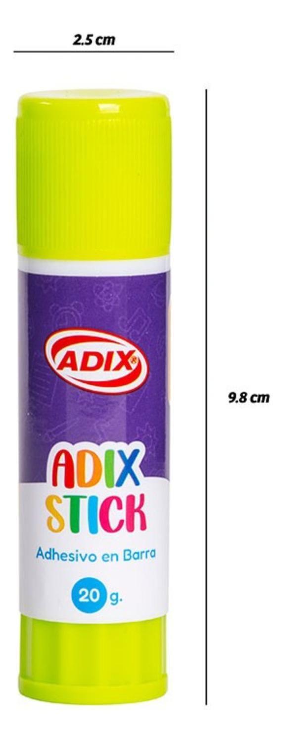 Pegamento, Adhesivo En Barra 20 Gr. 3 Unidades, Adix-1
