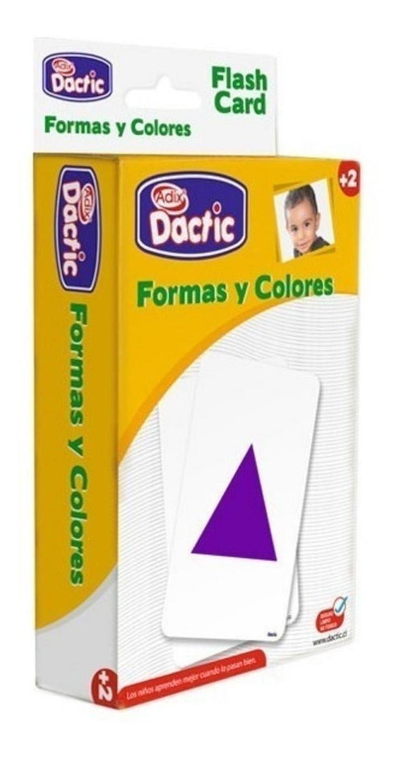 Láminas Didácticas, Flash Card Formas Y Colores. Dactic-0
