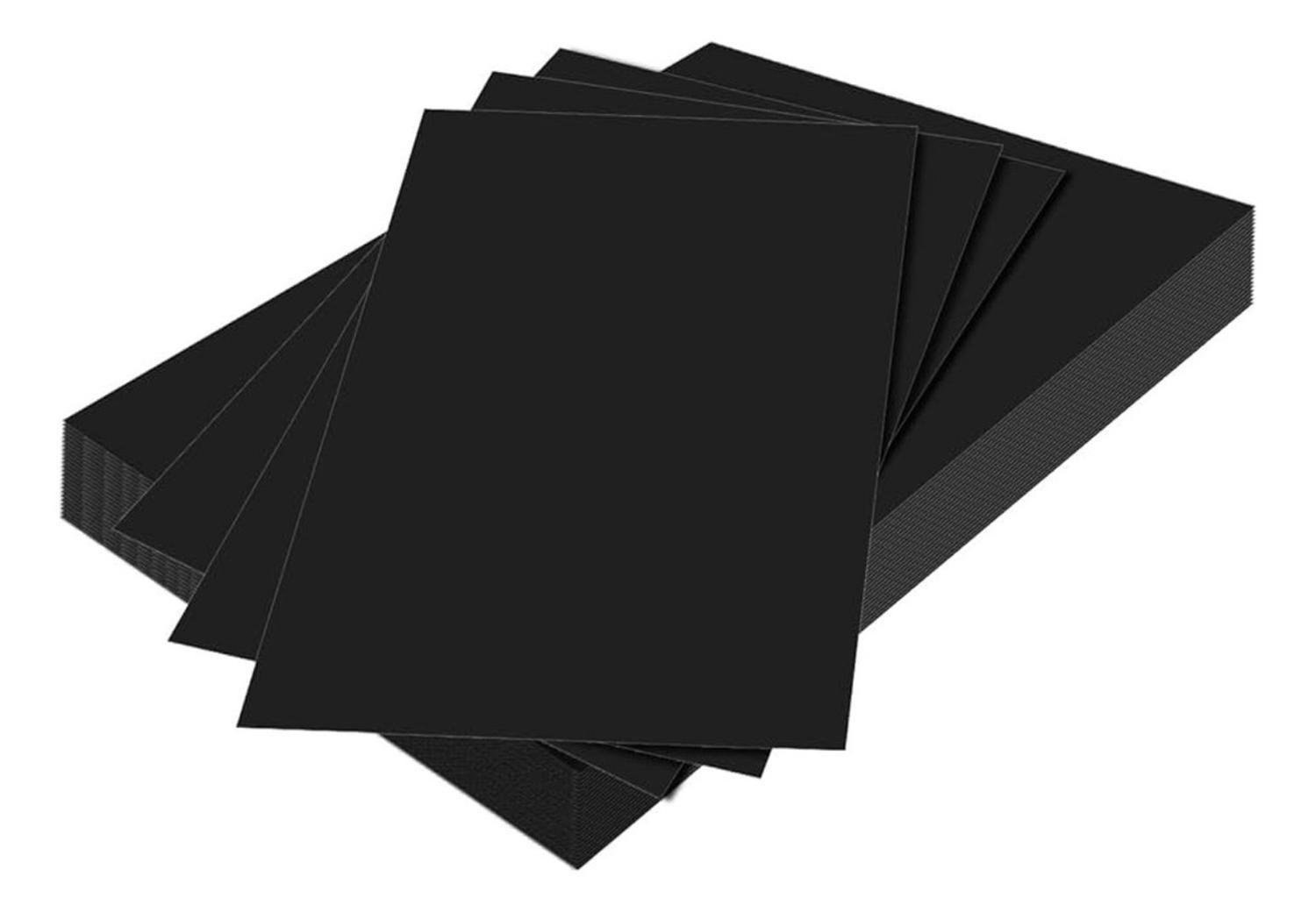 Carton Negro A5 (15cm X 21 Cm) 1.68mm 10 Unidades-1