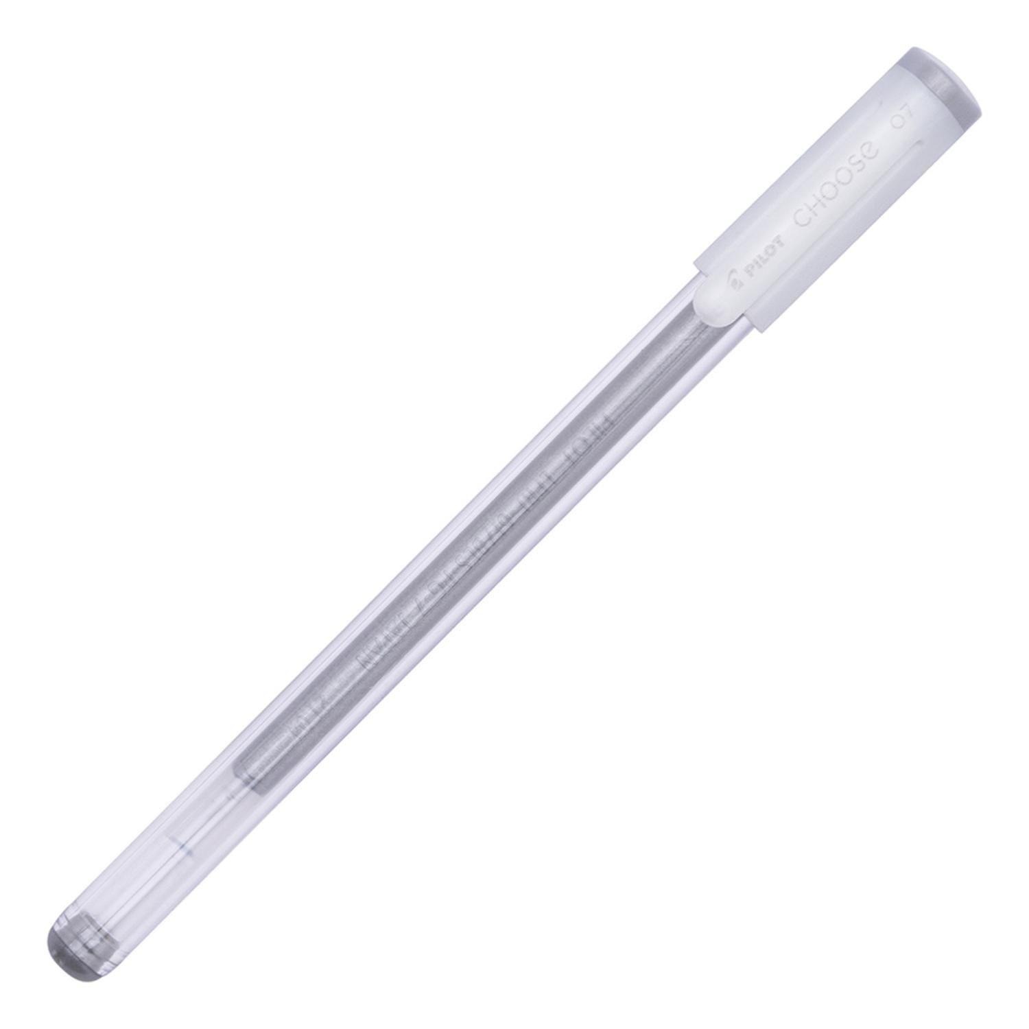 Lapiz Gel Choose 0.7 Plateado Pilot-2