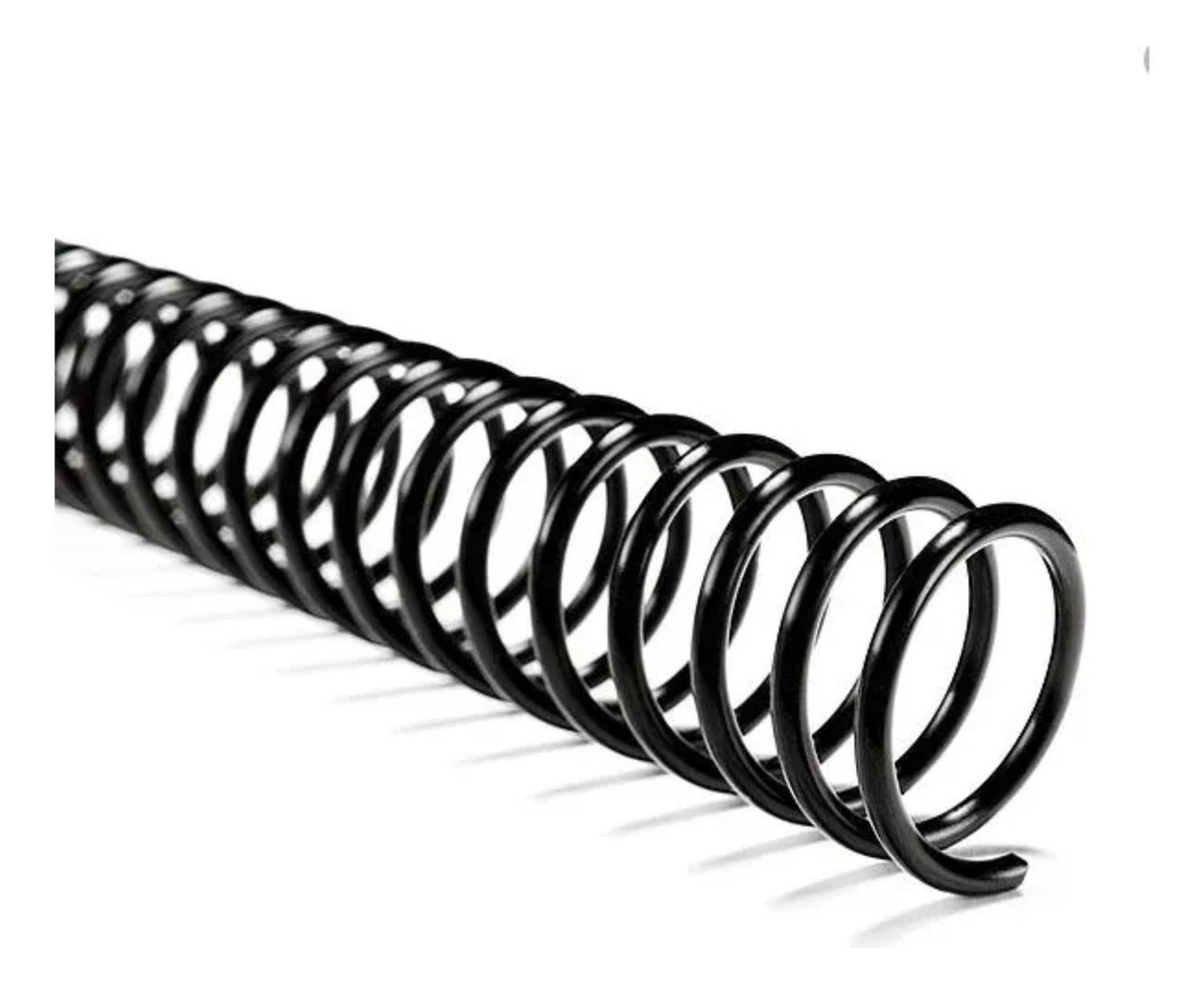 Espiral Plastico De Encuadernar N° 20 50 Unidades-1