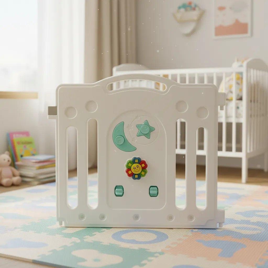Corral bebe 12+2 musical 153x153 cms. Altura 70 cms.-4