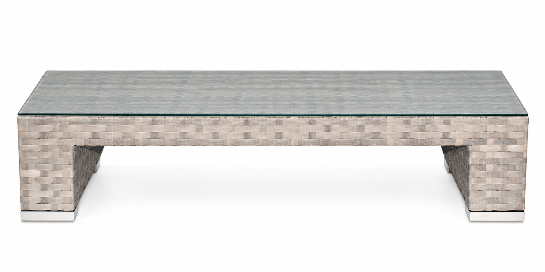 Mesa de centro Terraza color Gris 125x67 cms-1